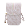 Guess 4G Stripes - Crossbody telefontáska rózsaszín (GUWBP4RPSP)