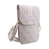 Guess 4G Stripes - Crossbody telefontáska rózsaszín (GUWBP4RPSP)