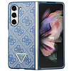 Guess 4G Triangle Strass tok Samsung Galaxy Z Fold 5-höz, kék