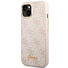 Guess 4G Vintage Gold Logo tok iPhone 14-hez - rózsaszín