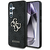 Guess Big 4G Logo Classic logós tok Samsung Galaxy S25 készülékhez, fekete