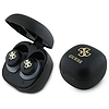 Guess Bluetooth fejhallgató GUTWSJ144ESK TWS + dokkoló állomás fekete/fekete Iridescent 4G nyomtatott logóval