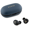 Guess Bluetooth fejhallgató GUTWSPGTSPSB TWS + dokkoló állomás kék/kék Grained Classic Logo