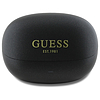 Guess Bluetooth fejhallgató GUTWST88MCTGK TWS + dokkoló állomás fekete/fekete kapszula alakú logóval