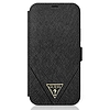 Guess Booktype Saffiano V - iPhone 12 Pro Max tok fekete (GUFLBKP12LVSATMLBK)