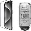 Guess BP strasszos 2in1 képernyővédő és kameralencse szett iPhone 16 Pro Max-hoz - arany