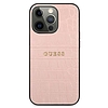 Guess Croco Stamp Lines - iPhone 13 Pro tok rózsaszín (GUHCP13LPCRBPI)