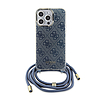 Guess Crossbody Cord 4G Print - iPhone 15 Pro Max tok kék (GUHCP15XHC4SEB)