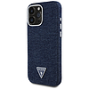 Guess Denim háromszög logós MagSafe iPhone 16 Pro Max tok - kék