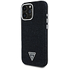 Guess Denim háromszög logós MagSafe tok iPhone 16 Próhoz - fekete
