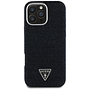 Guess Denim háromszög logós MagSafe tok iPhone 16 Próhoz - fekete