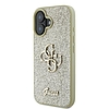 Guess Fixed Glitter Big 4G - iPhone 16 Plus tok arany (GUHCP16MHG4SGD)
