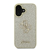 Guess Fixed Glitter Big 4G - iPhone 16 Plus tok arany (GUHCP16MHG4SGD)