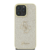 Guess Fixed Glitter Big 4G iPhone 16 Pro tok - arany