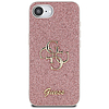 Guess Fixed Glitter Big 4G iPhone 16e tok - Rózsaszín