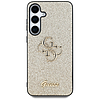 Guess Fixed Glitter Big 4G Metal Logo tok Samsung Galaxy S25 Plus készülékhez arany