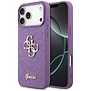 Guess Fixed Glitter Big 4G tok iPhone 17 Pro Max-hoz - lila
