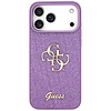 Guess Fixed Glitter Big 4G tok iPhone 17 Pro Max-hoz - lila