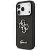 Guess Fixed Glitter Big 4G tok iPhone 17 Próhoz - fekete
