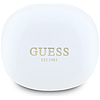 Guess Flat Classic Logo galvanizált TWS fejhallgató - fehér
