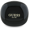 Guess Flat Classic Logo galvanizált TWS fejhallgató - fekete