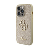 Guess Glitter Script Big 4G - iPhone 15 Pro Max tok arany (GUHCP15XHG4SGD)