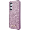 Guess Glitter Script tok Samsung Galaxy S24+ telefonhoz - lila