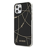 Guess Gold Chain - tok iPhone 12 Pro Max készülékhez fekete (GUHCP12LPCUCHBK)