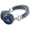 Guess Graained Classic Round Shape - Vezeték nélküli, fülre helyezhető Bluetooth ENC fejhallgató kék (GUBH70PGTSPSB)