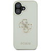 Guess Grained Big 4G Logo Small Classic Logo tok iPhone 16-hoz - zöld