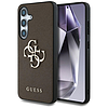 Guess Grained Big 4G Logo Small Classic Logo tok Samsung Galaxy S25 Plus készülékhez barna