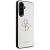 Guess Grained Big 4G Logo Small Classic logós tok Samsung Galaxy A56 készülékhez - bézs