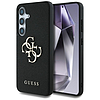 Guess Grained Big 4G Logo Small Classic logós tok Samsung Galaxy S25 készülékhez, fekete