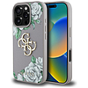 Guess Grained Roses Big 4G Logo iPhone 16 Pro Max tok - lila