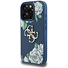 Guess Grained Roses Big 4G logós iPhone 16 Pro Max tok - kék