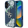 Guess Grained Roses Big 4G logós iPhone 16 tok - kék