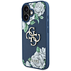 Guess Grained Roses Big 4G logós iPhone 16 tok - kék