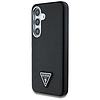 Guess Grained Triangle Logo MagSafe tok Samsung Galaxy S25 készülékhez - fekete