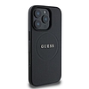 Guess Graned Ring MagSafe - iPhone 16 Pro Max tok fekete (GUHMP16XPGHSMMK)