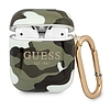 Guess GUA2UCAMA AirPods borító zöld/khaki Camo Collection