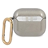 Guess GUA3UCG4GK AirPods 3 borító fekete/fekete Glitter Collection