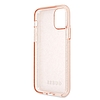 Guess GUHCN58PCGLPI iPhone 11 Pro rózsaszín/rózsaszín kemény tok Glitter