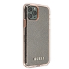 Guess GUHCN58PCGLPI iPhone 11 Pro rózsaszín/rózsaszín kemény tok Glitter