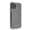 Guess GUHCN58PCGLSI iPhone 11 Pro ezüst/ezüst kemény tok Glitter