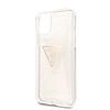Guess GUHCN58SGTLGO iPhone 11 Pro arany/arany kemény tok Glitter Triangle