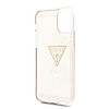 Guess GUHCN58SGTLGO iPhone 11 Pro arany/arany kemény tok Glitter Triangle