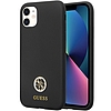 Guess GUHCN614DGPK tok iPhone 11 / Xr telefonhoz - Fekete shilikon logo Strass 4G