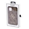 Guess GUHCN614GMGBR iPhone 11 6.1 / Xr barna / barna keményház 4G Big Metal logó