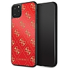 Guess GUHCN654GGPRE iPhone 11 Pro Max piros/piros kemény tok 4G Double Layer Glitter