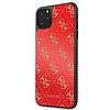 Guess GUHCN654GGPRE iPhone 11 Pro Max piros/piros kemény tok 4G Double Layer Glitter